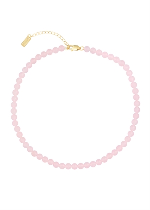 Candy Coral Blossom S necklace Light Pink Gilded House Of Vincent 